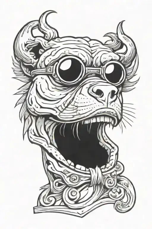 i've got a price tag on this Chevy head of mine tattoo design idea