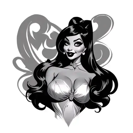 Jessica Rabbit tattoo design idea