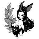 Jessica Rabbit tattoo design idea