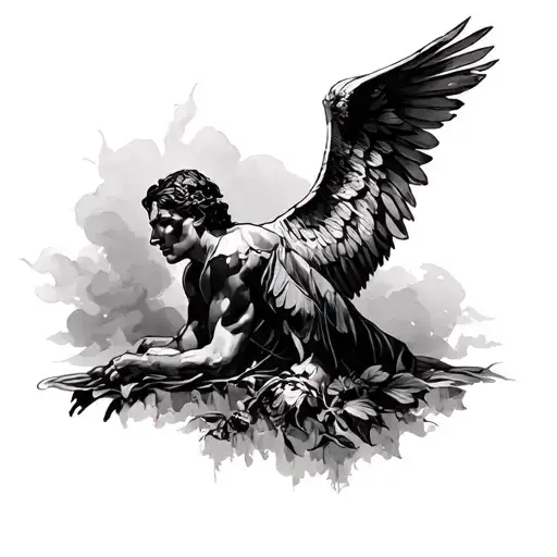 Der satz, there were only memories! ‘Soll Entlang Der Wirbelsäule Von Oben Nach Unten Geschrieben Werden. Am anfang tattoo design idea