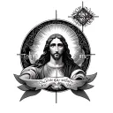 Holy Trinity tattoo design idea