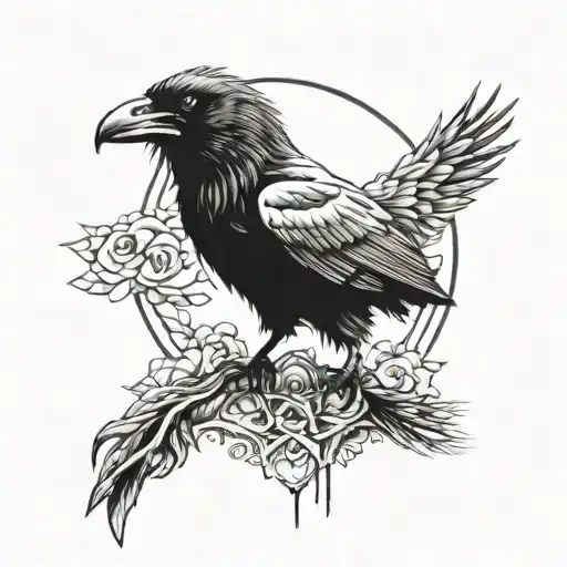 the crow movie tattoo tattoo design idea