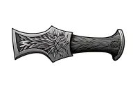 Tomahawk axe tattoo design idea
