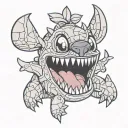 stitch tattoo design idea
