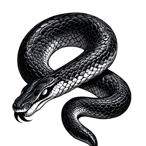snake skin pattern tattoo inspired tattoo design idea