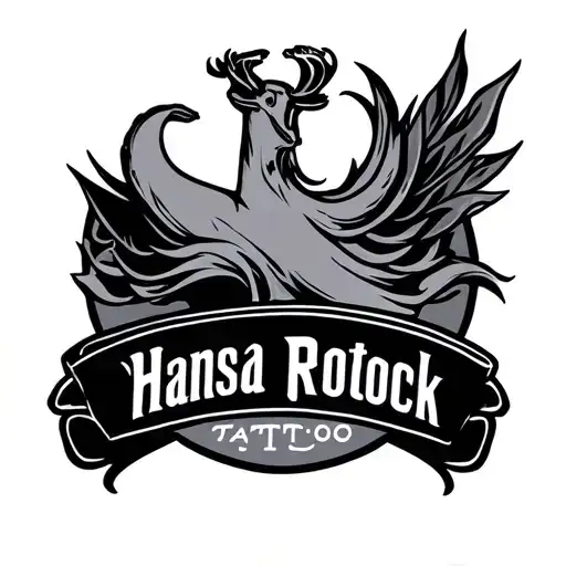 hansa rostock logo original tattoo design idea