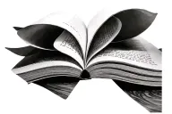 book pages tattoo design idea