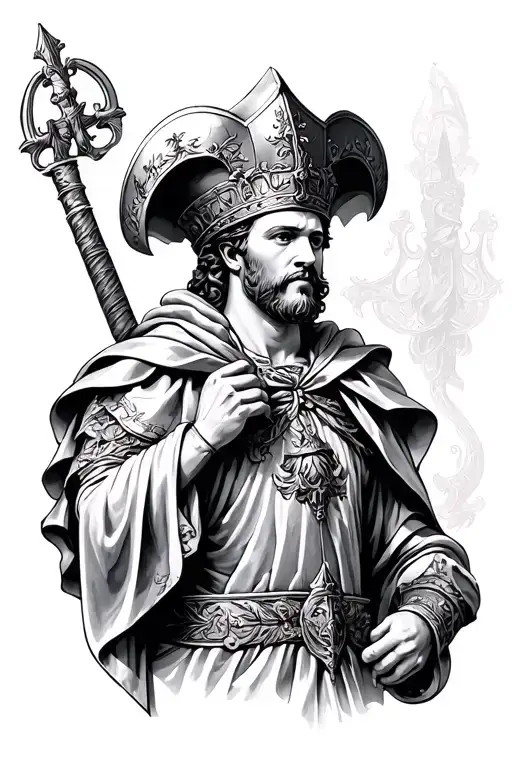 st Florian tattoo design idea