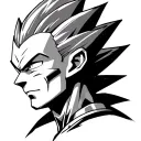 Vegeta tattoo design idea