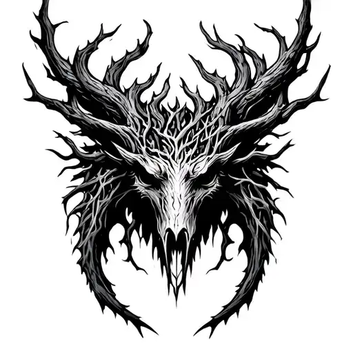 yggdrasil road visor Rune design tattoo design idea