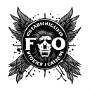 Foo Fighters tattoo design idea