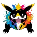 pokemon spectrum tattoo design idea