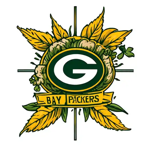 Green Bay packers traditional style tattoo tattoo design idea