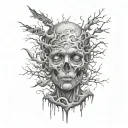 depression survivors tattoo design idea