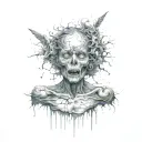 depression survivors tattoo design idea