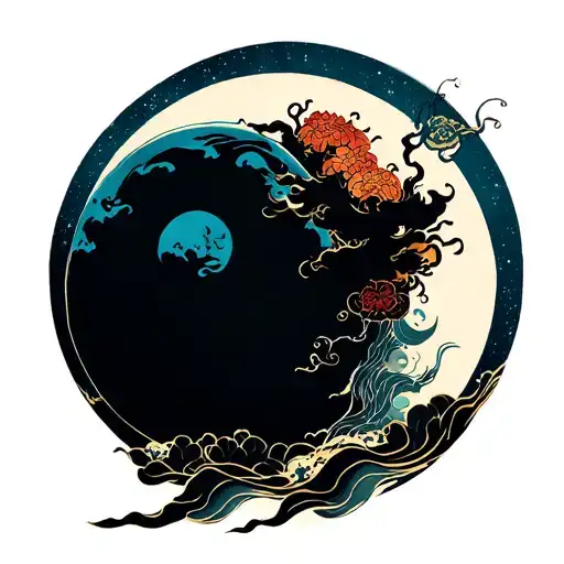 Sisyphus tattoo design idea