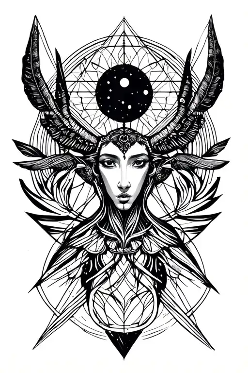 Libra virgo aries scorpio in one theme fine line  tattoo design idea