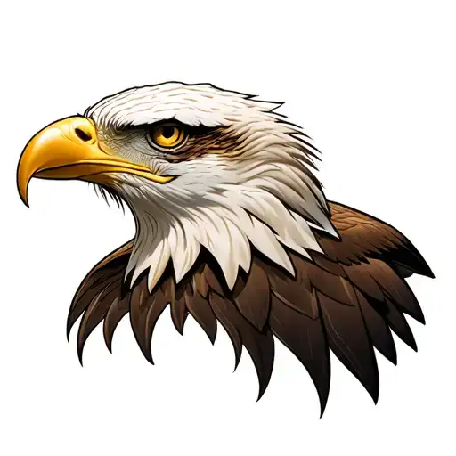 Eagle design inspired tattoo design idea