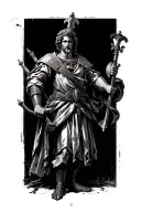 St Florian tattoo design idea