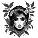 Chola tattoo design idea