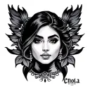 Chola tattoo design idea