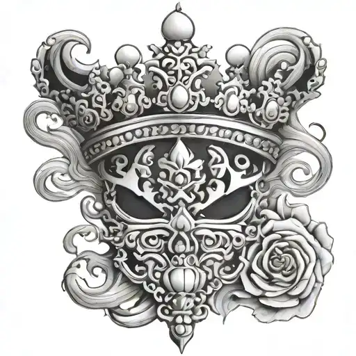teto taj cpehip cpehaphip hop crown tattoo tattoo design idea