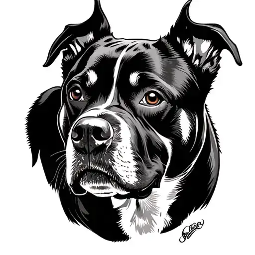Rott dog tattoo design idea