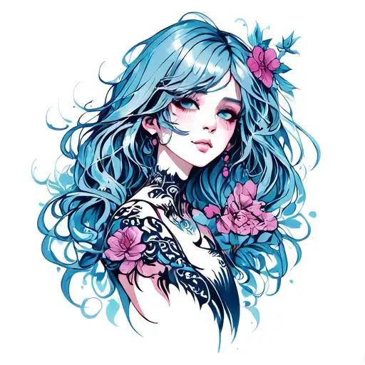 sin Črevougenie tattoo design idea