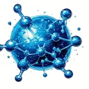 Ketamine Molecule tattoo design idea