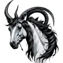 Sagittarius And Capricorn tattoo design idea