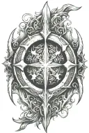 Elden Ring logo tattoo design idea