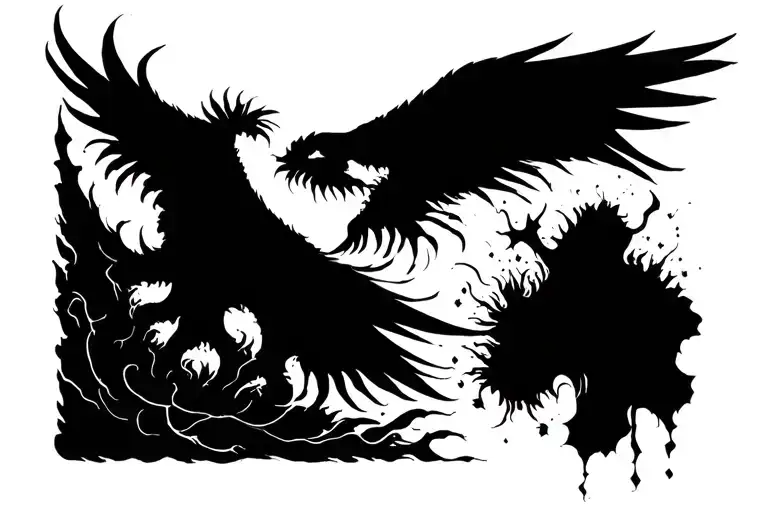 Cursed Solitude Beckons Me tattoo design idea