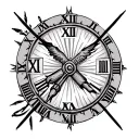 2005 In Roman Numerals tattoo design idea