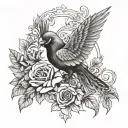 cuckold tattoo design idea