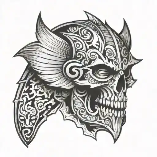 B2 tattoo design idea
