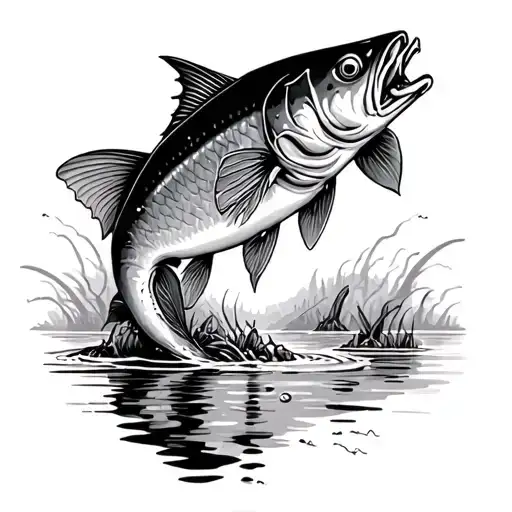 fishing ideas mixed tattoo design idea