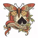 risk and rich   tattoo design idea