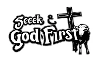 "Seek God First" Cross and Lamb tattoo design idea
