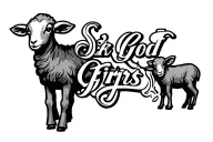 "Seek God First" Cross and Lamb tattoo design idea