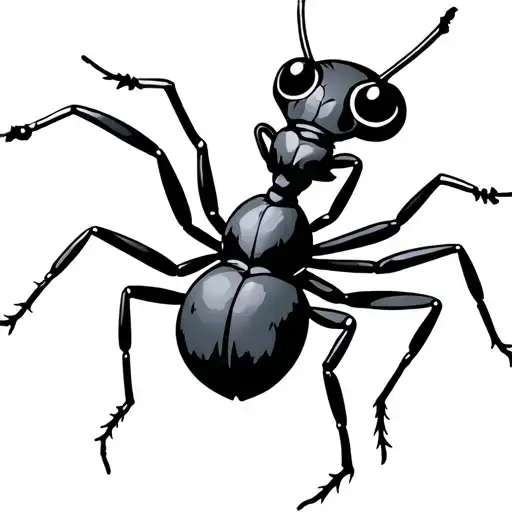  ant on gallow tattoo design idea
