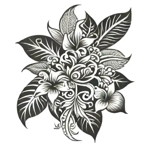 hawaiian tribal tattoo tattoo design idea