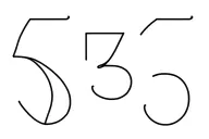 555 number tattoo design idea