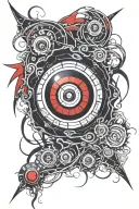 uchiha itachi mangekyou sharingan tattoo design idea
