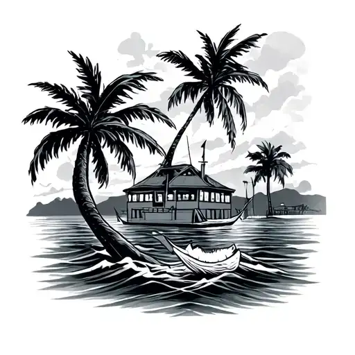 Key West tattoo design idea