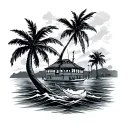 Key West tattoo design idea