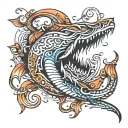 leviathan tattoo design idea