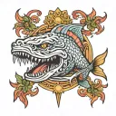 leviathan tattoo design idea