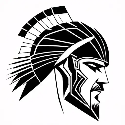 The Spartan Underwig tattoo design idea