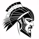 The Spartan Underwig tattoo design idea