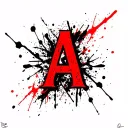 Initials A nad L font tattoo design tattoo design idea